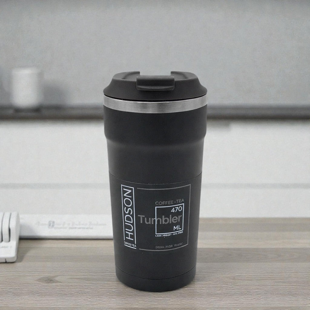 VASO TERMICO HUDSON GRIS 470ML.