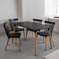 SILLA WINDSOR NEGRO X 4