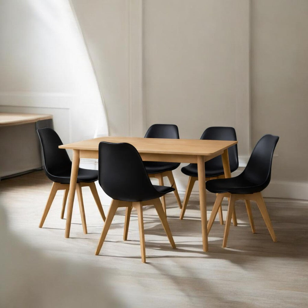 SILLA TULIP X4 NEGRO