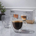 SET X2 TAZA DOBLE VIDRIO 150ML HUDSON