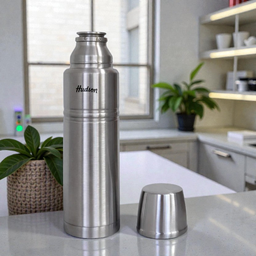 TERMO HUDSON 1 LT. ACERO INOX.