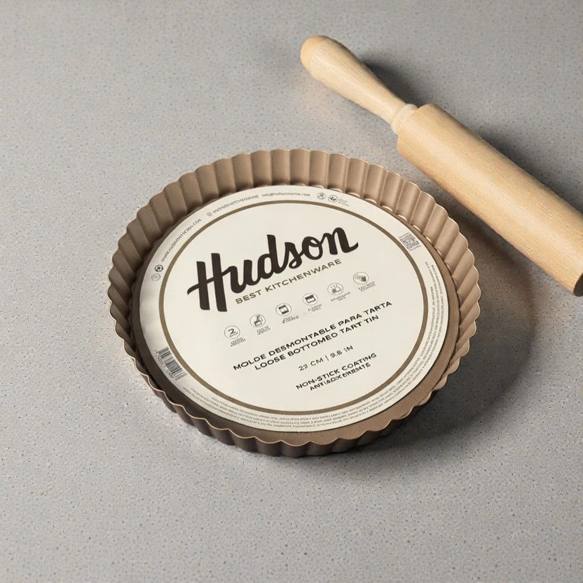 TARTERA DESMONTABLE HUDSON COBRE 25CM