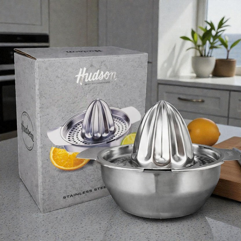 EXPRIMIDOR DE CITRICOS ACERO INOX. HUDSON