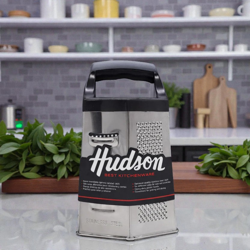 RALLADOR HUDSON ACERO M/PCO HEXAGONAL