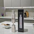 PIMENTERO ACERO INOX C/PULSADOR HUDSON