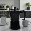 CAFETERA HUDSON ITALIANA NEGRA GRANDE