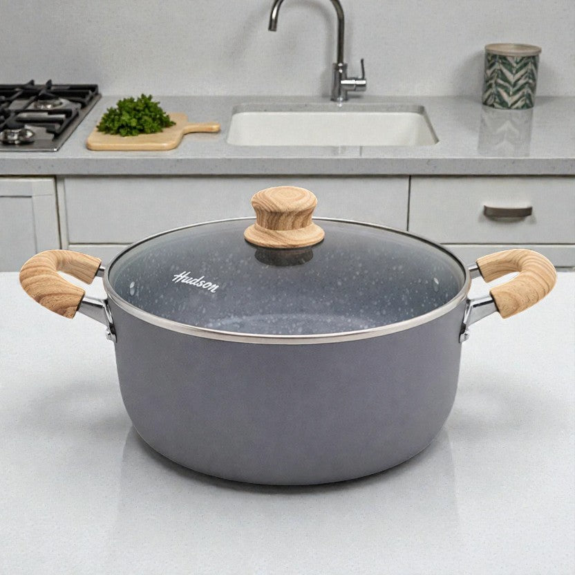 CACEROLA HUDSON GRANITO 26CM