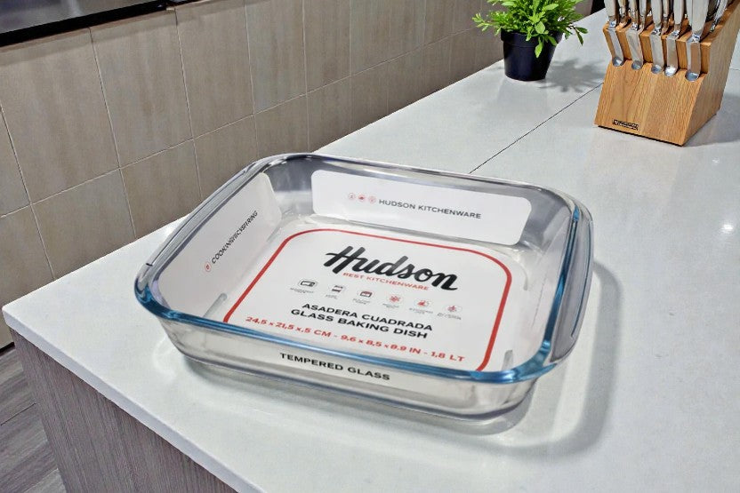 ASADERA CUADRADA VIDRIO HUDSON MC