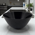 ENSALADERA OPAL NEGRO 24CM. CAROL