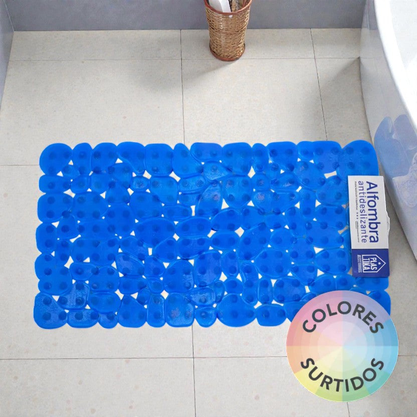 ALFOMBRA VENTOZA PVC PIEDRAS