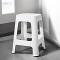 BANQUETA SIMIL RATAN BLANCA
