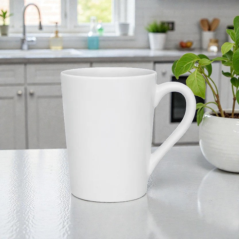 JARRO MUG CONICO 230CC BLANCO