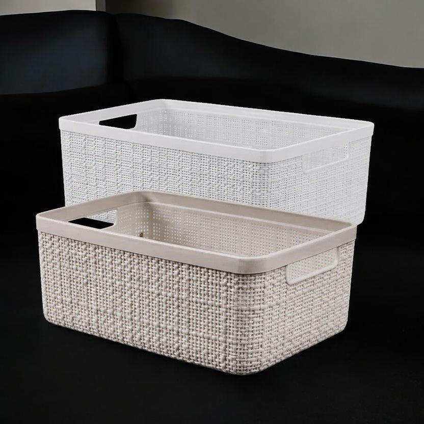 ORGANIZADOR SIMIL YUTE MEDIANO 8 LT. COLOR