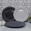 PLATO PLAYO PLASTICO GRANITO ROMA