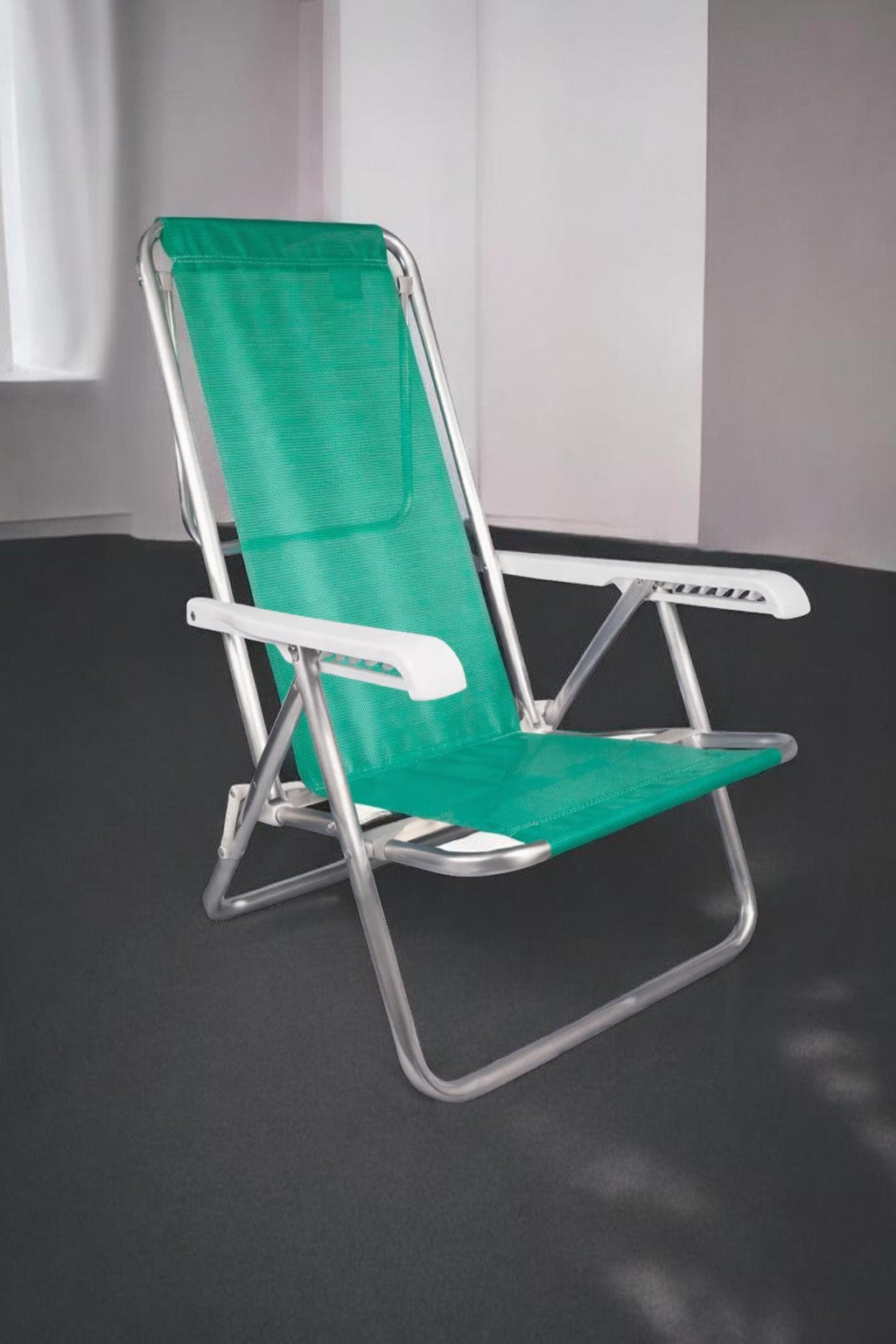 REPOSERA ALUMINIO SANNET 8 POS. VERDE