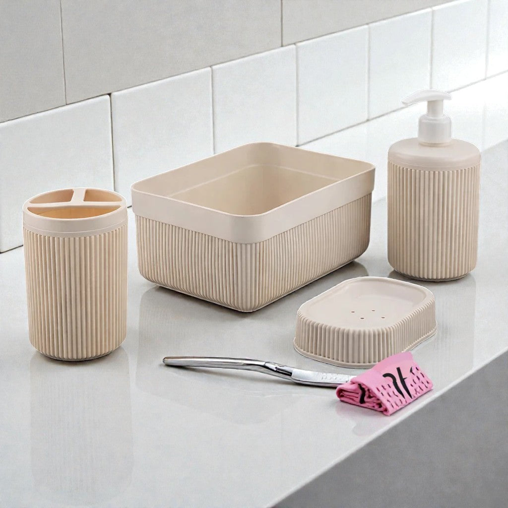 SET DE BAÑO ALESTA 4 PIEZAS