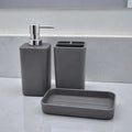 SET DE BAÑO 3PZ. SUKA GRIS
