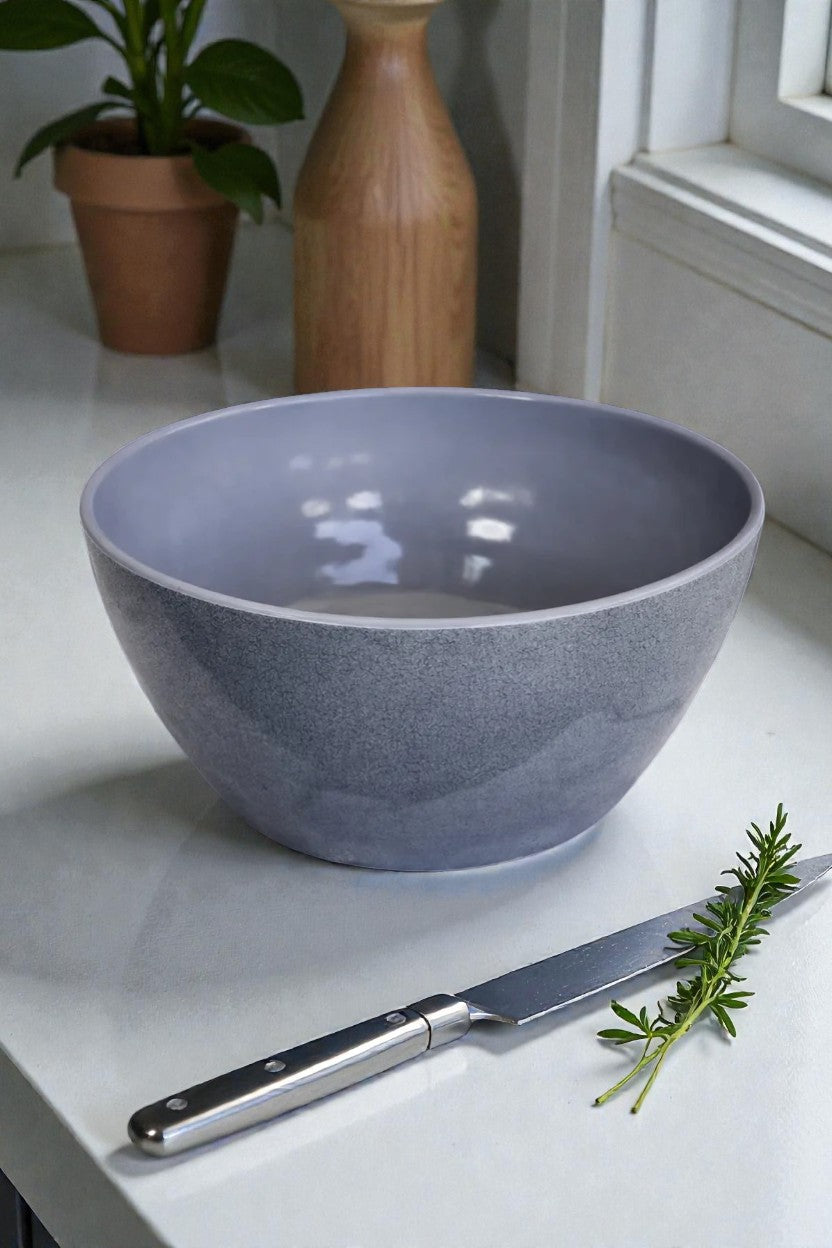 BOWL MELAMINA GRIS