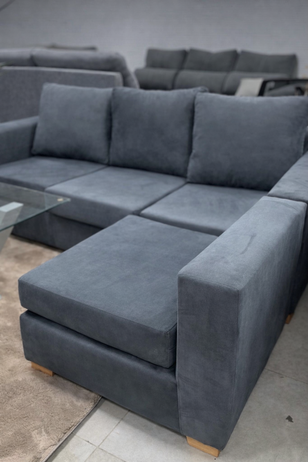 SILLON GH PANA 210 X 160 GRIS