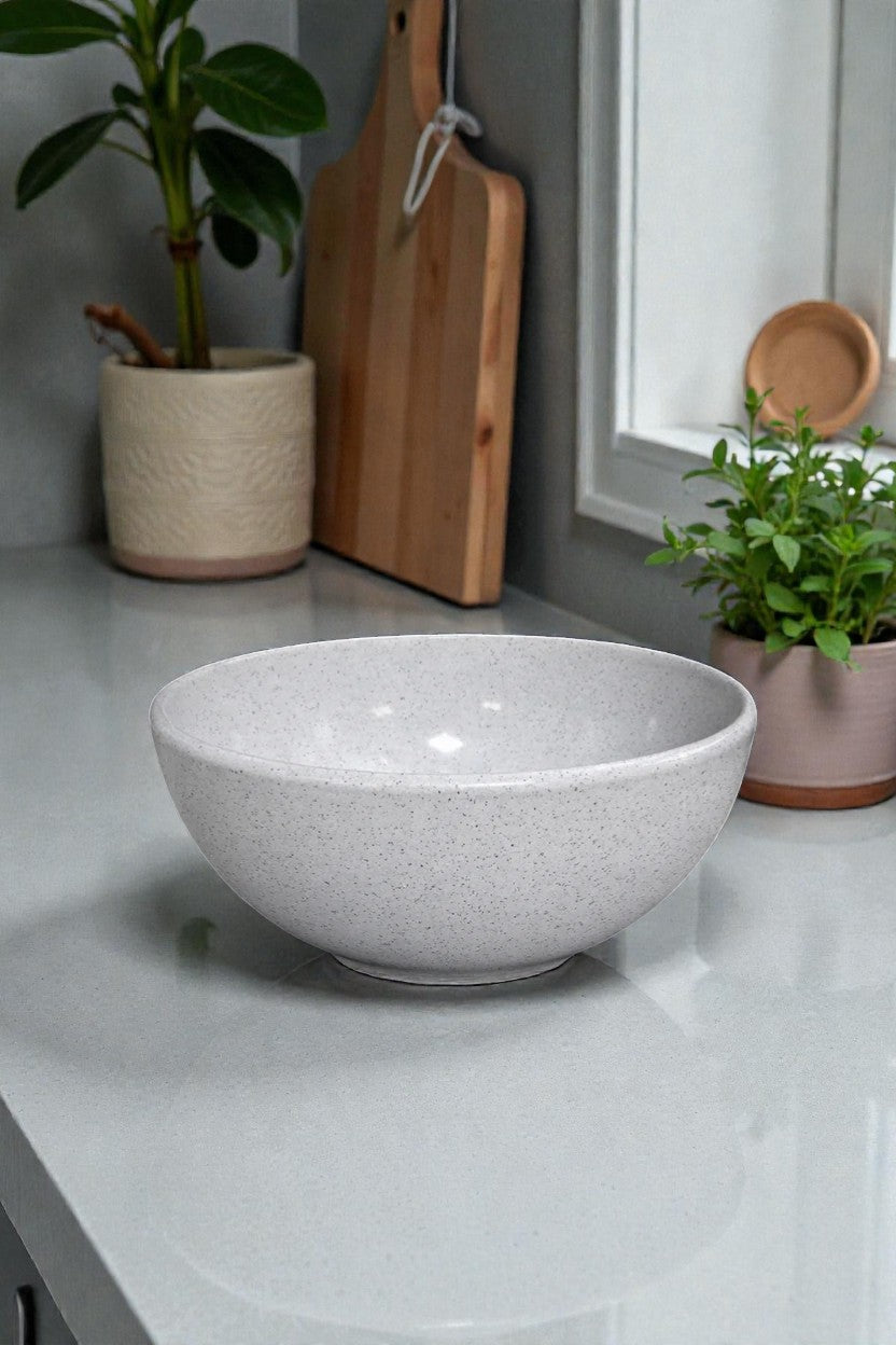 BOWL GRANDE FENIK BLANCO JASPEADO
