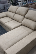 SILLON ESME 2 PLZ + CH DRCH - CTX BEIGE