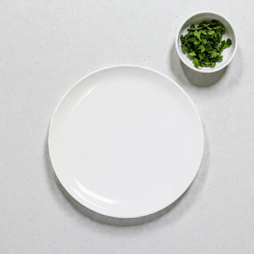 PLATO POSTRE LINEA 500 BLANCO