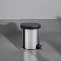 BASURERO INOX.C/PEDAL NEW 5L