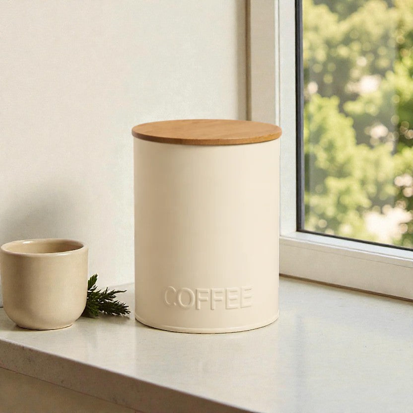 LATA REDONDA TAPA BAMBU COFFE