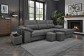 SILLON PHYLLIS 2 PLZ + CH IZQ - CTX GREY
