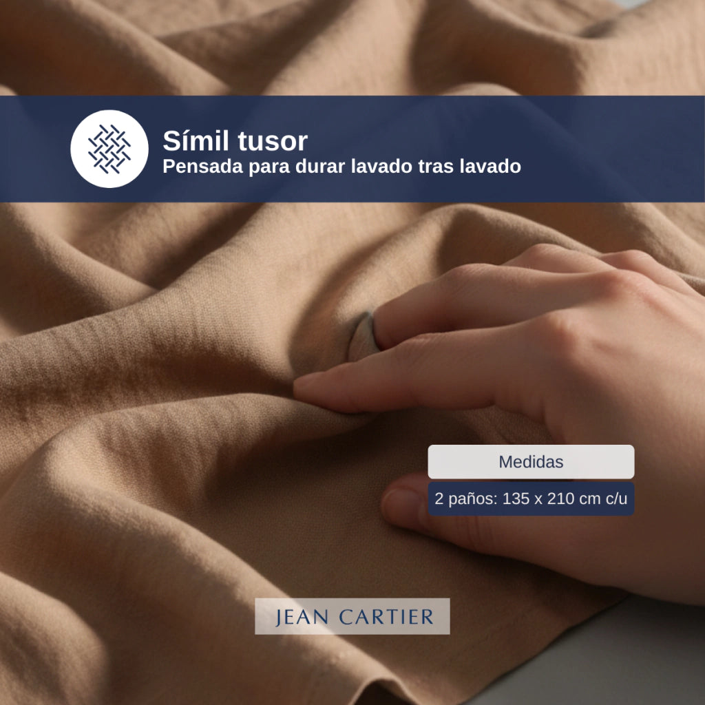 JC CORTINAS SIMIL TUSOR