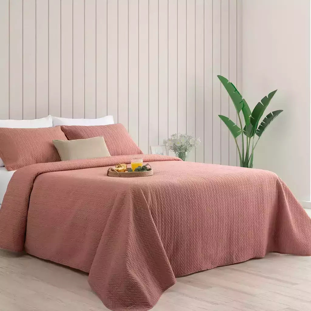 JC SET ZENON II MATELASEADO 2 1/2 PL + FUNDA ALMOHADON